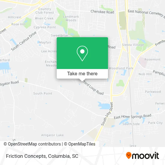 Friction Concepts map