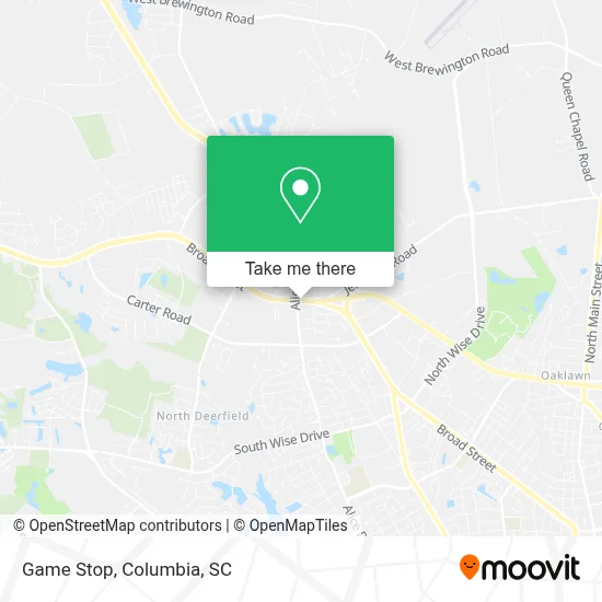 Game Stop map