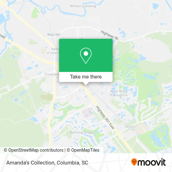 Amanda's Collection map