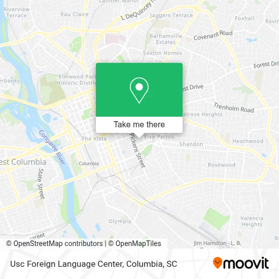 Usc Foreign Language Center map