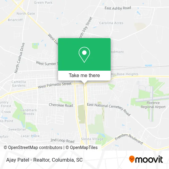 Ajay Patel - Realtor map