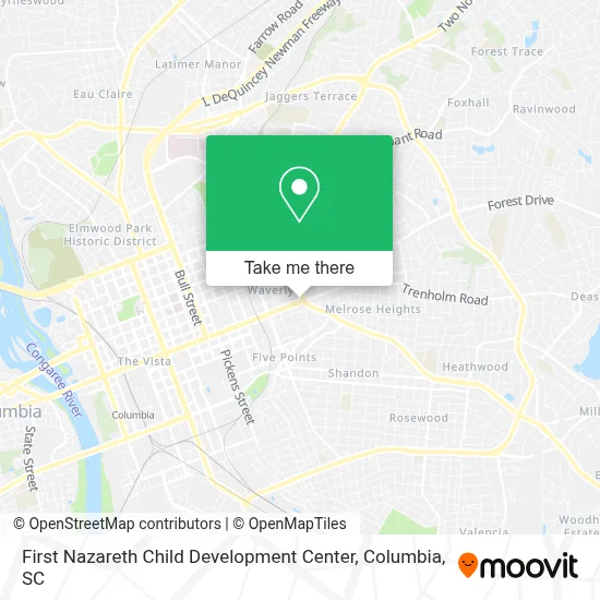 First Nazareth Child Development Center map