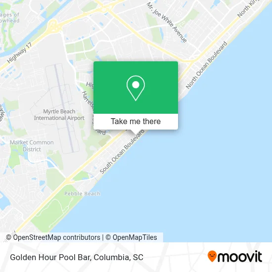 Golden Hour Pool Bar map
