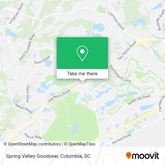 Spring Valley Goodyear map