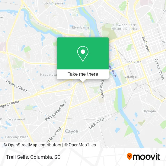 Trell Sells map