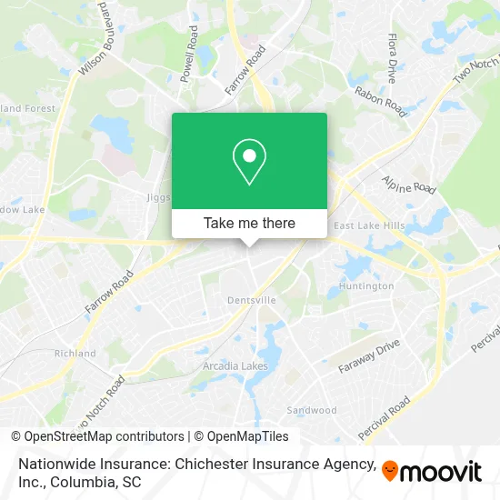Nationwide Insurance: Chichester Insurance Agency, Inc. map