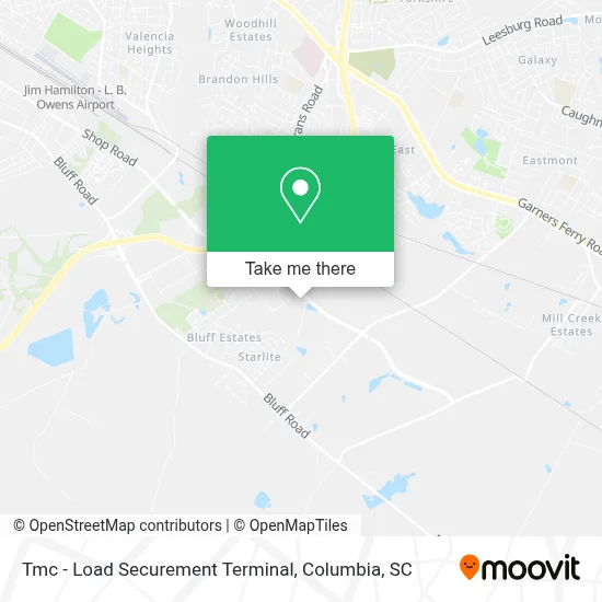Tmc - Load Securement Terminal map