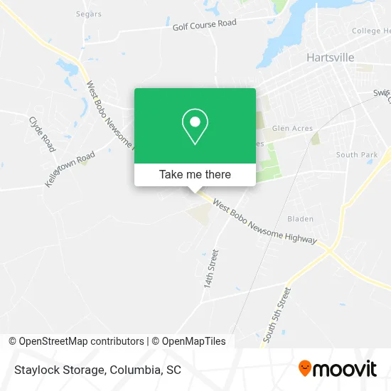 Staylock Storage map