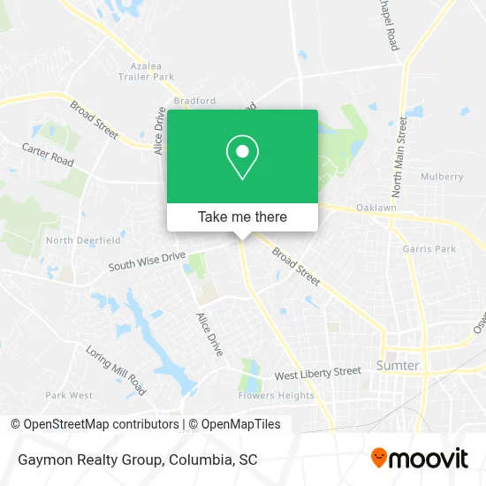 Gaymon Realty Group map