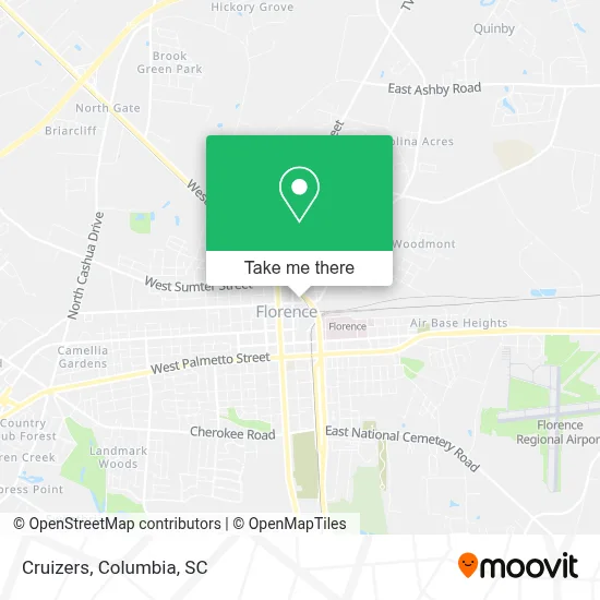 Cruizers map