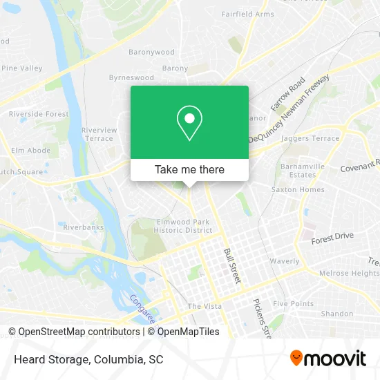 Heard Storage map