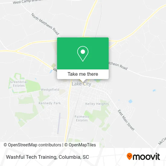 Washful Tech Training map