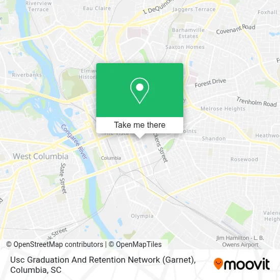Usc Graduation And Retention Network (Garnet) map