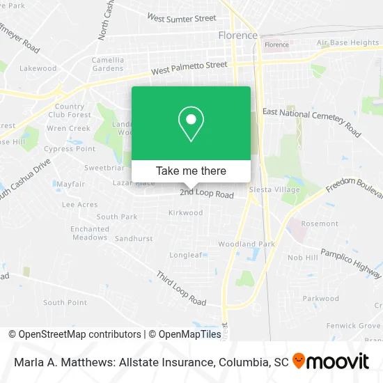 Marla A. Matthews: Allstate Insurance map