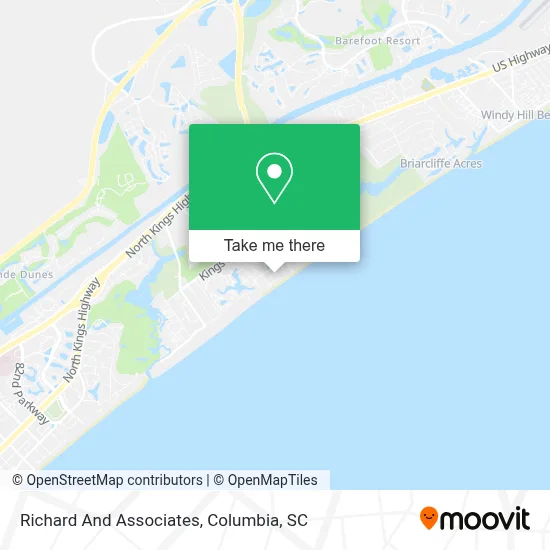 Richard And Associates map