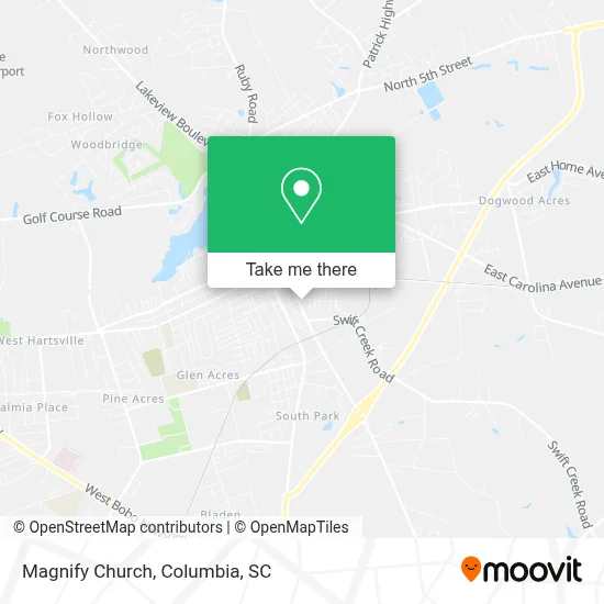 Magnify Church map