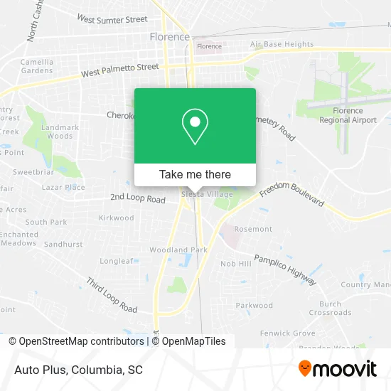Auto Plus map