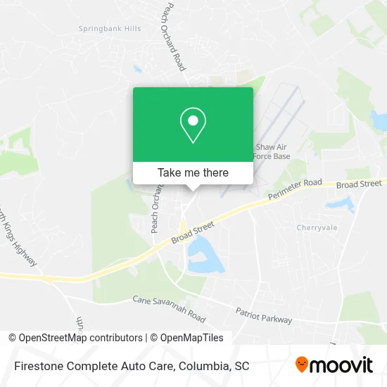 Firestone Complete Auto Care map
