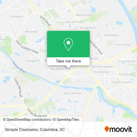 Simple Counselor map