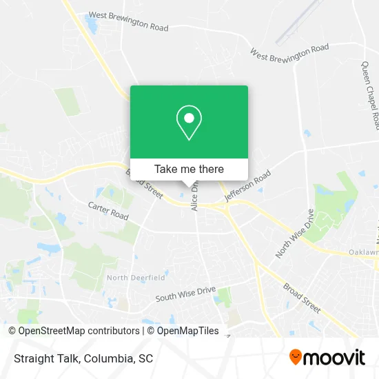 Straight Talk map