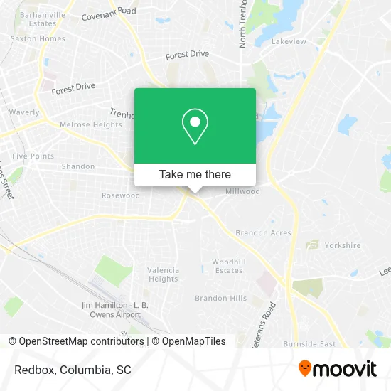 Redbox map