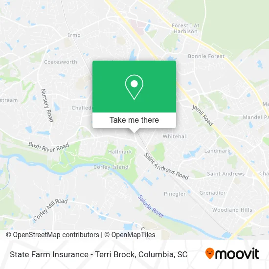 State Farm Insurance - Terri Brock map