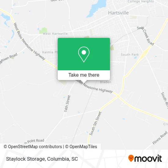 Staylock Storage map