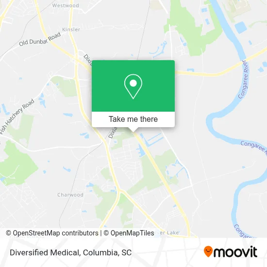 Diversified Medical map