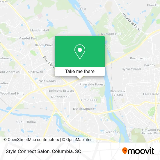 Style Connect Salon map