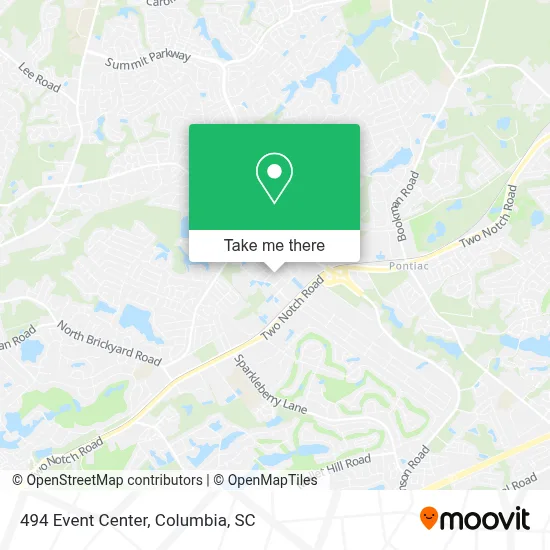 494 Event Center map