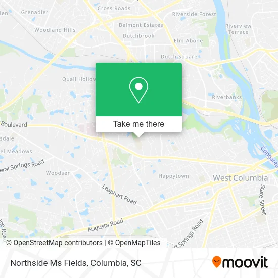 Northside Ms Fields map