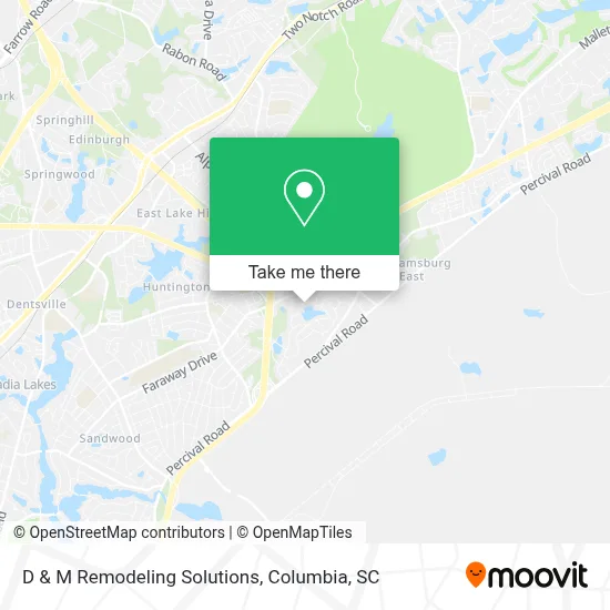 D & M Remodeling Solutions map