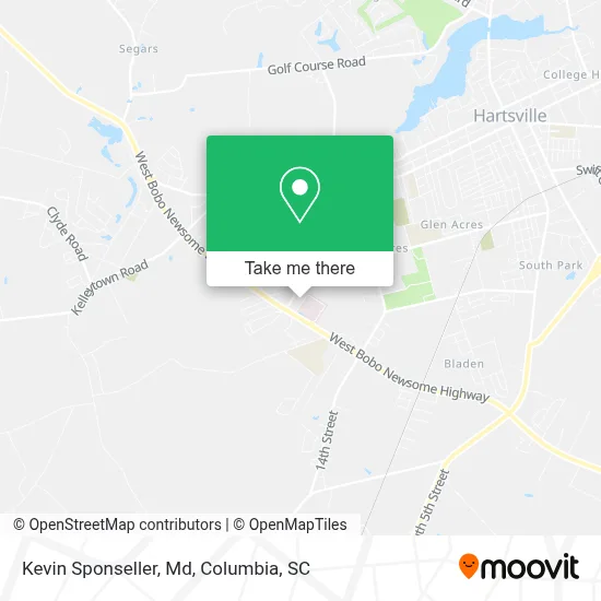 Kevin Sponseller, Md map