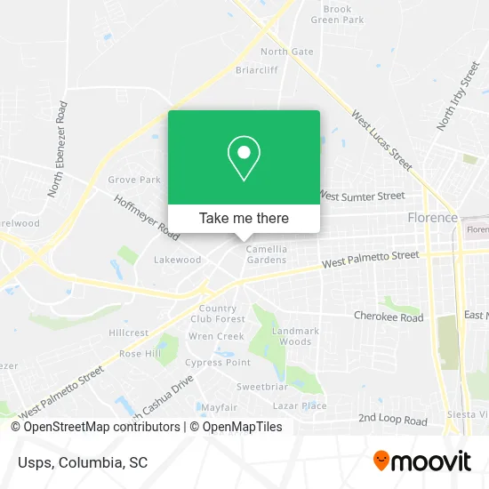 Usps map
