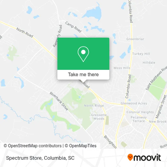 Spectrum Store map