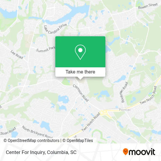 Center For Inquiry map