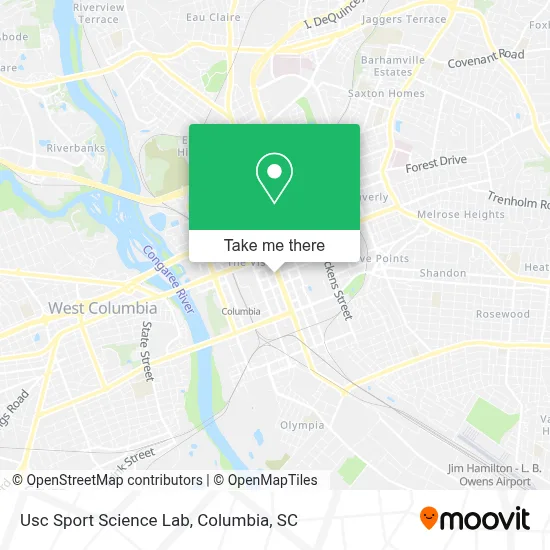 Usc Sport Science Lab map