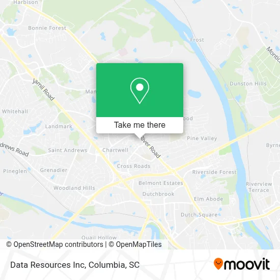 Data Resources Inc map