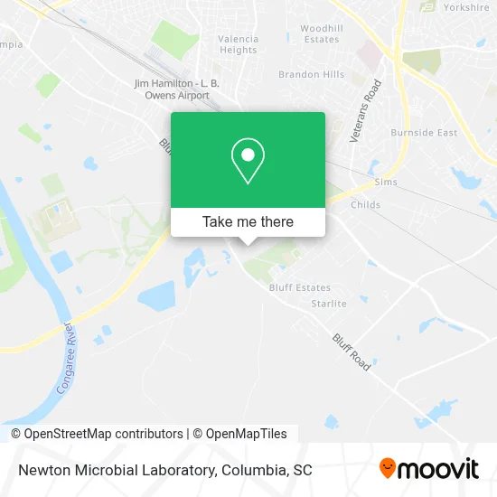 Newton Microbial Laboratory map