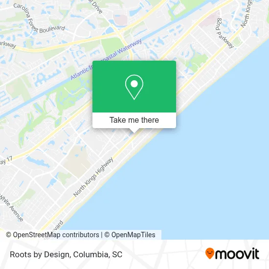 Roots by Design map