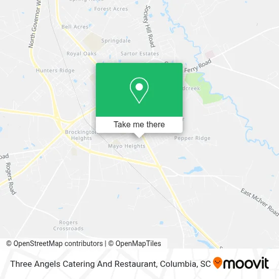 Three Angels Catering And Restaurant map