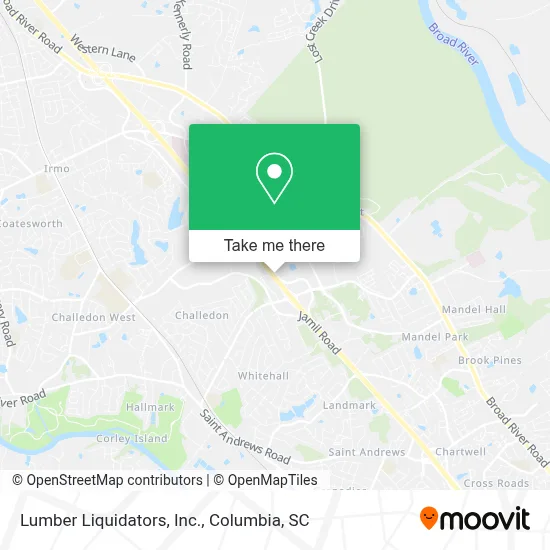 Lumber Liquidators, Inc. map