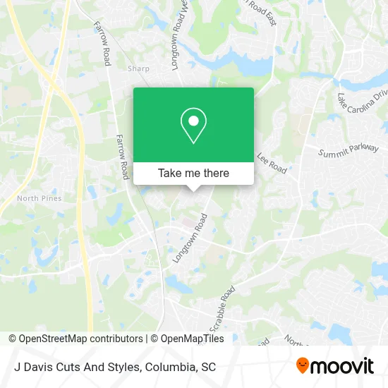 J Davis Cuts And Styles map