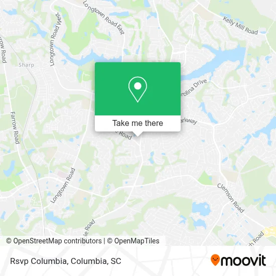 Rsvp Columbia map