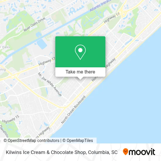 Kilwins Ice Cream & Chocolate Shop map