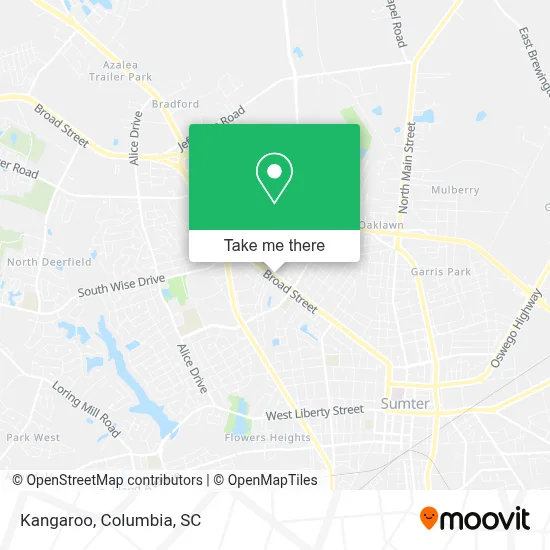 Kangaroo map