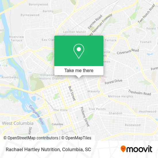 Rachael Hartley Nutrition map