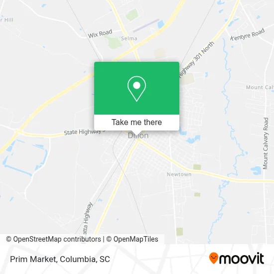 Prim Market map