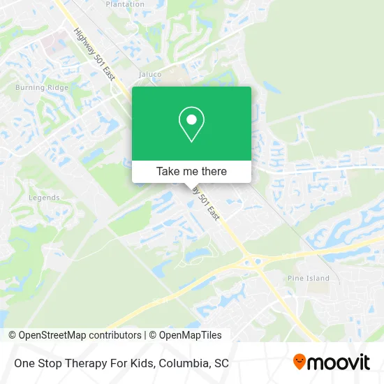 One Stop Therapy For Kids map