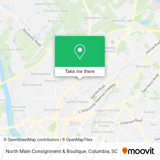 North Main Consignment & Boutique map